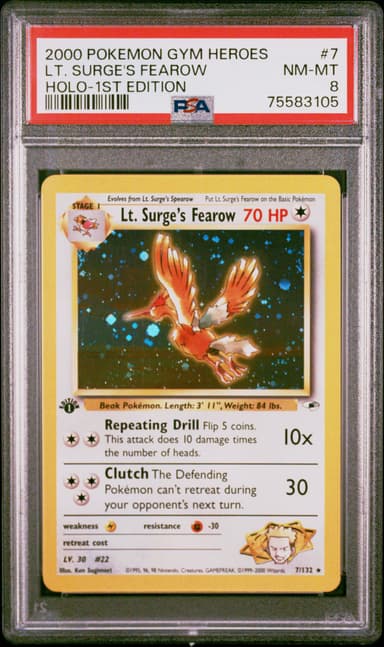 LT. Surge's Fearow