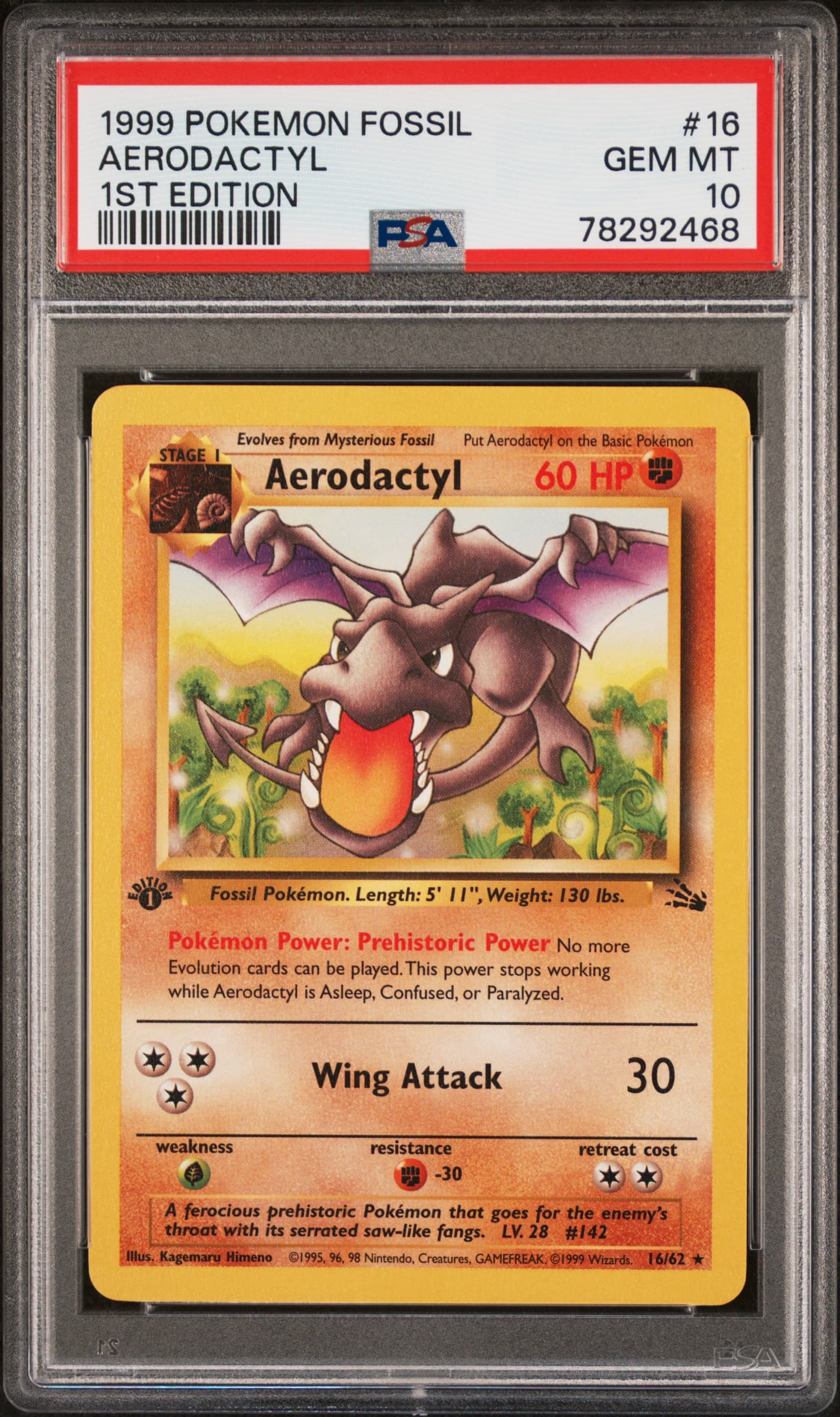 Aerodactyl 1st Edition