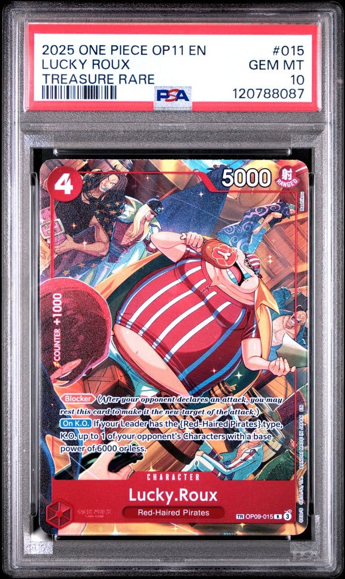 2025 #015 Lucky Roux PSA 10 One 