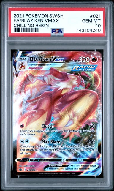 Full Art/Blaziken Vmax