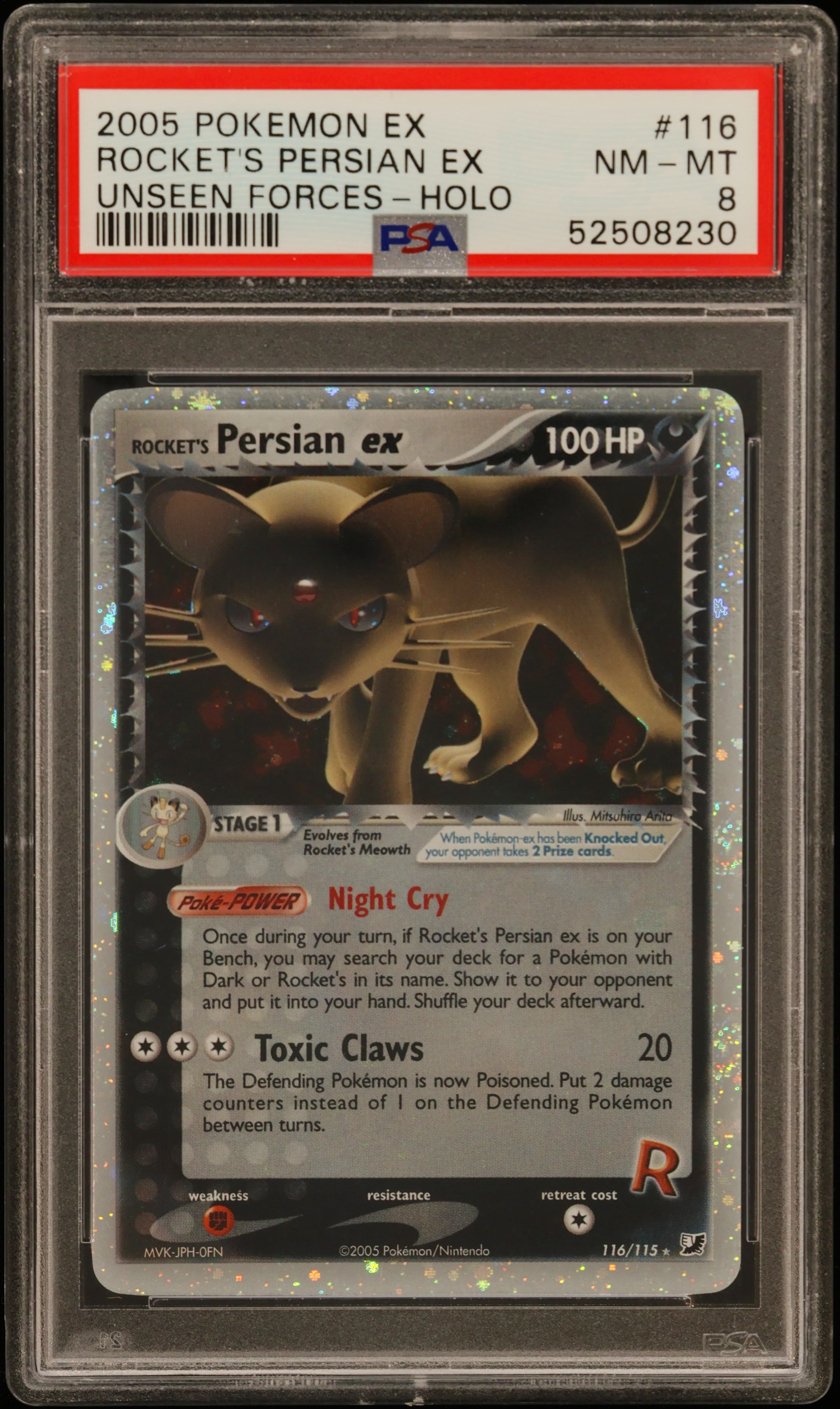 Rocket's Persian EX-Holo