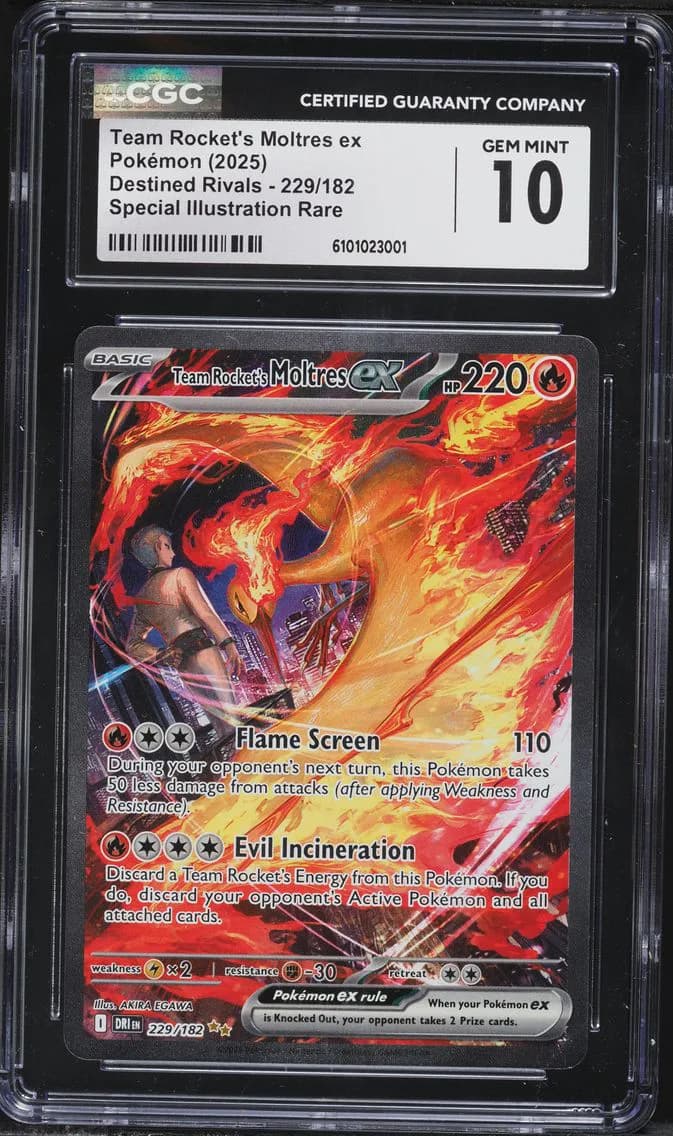 2025 #229 Team Rocket's Moltres