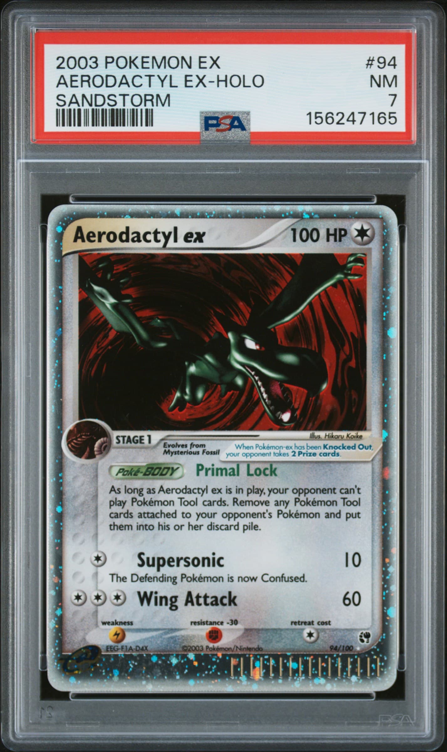 Aerodactyl EX-Holo
