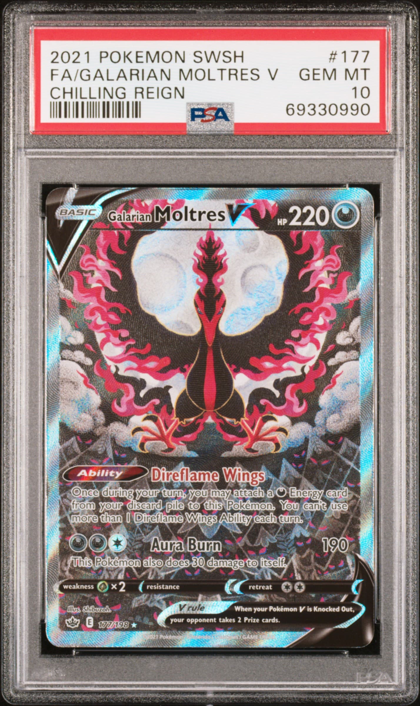 Full Art/Galarian Moltres V