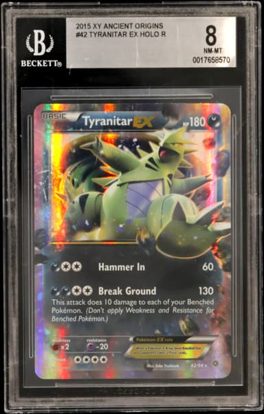 Tyranitar EX HOLO R