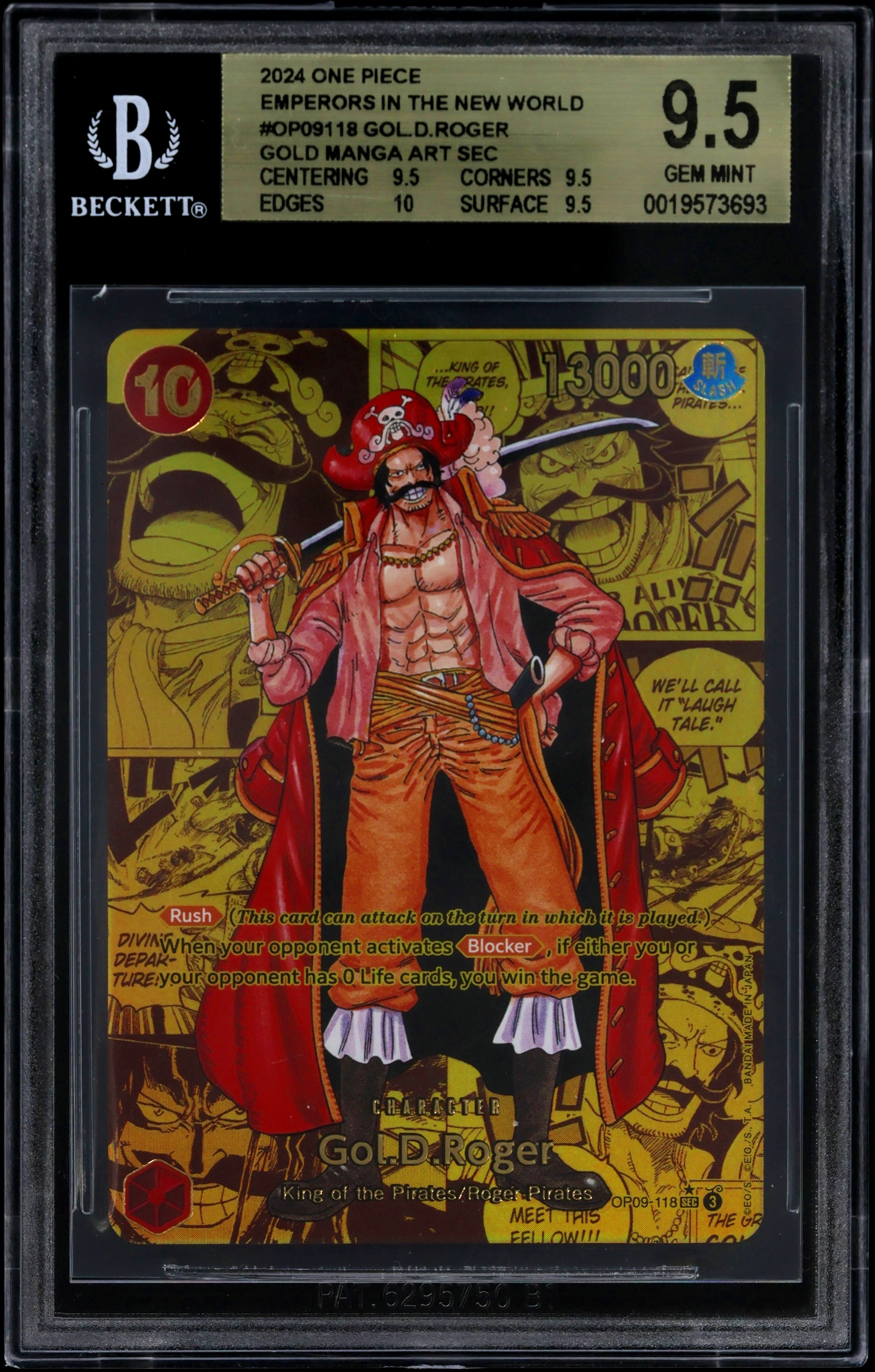 Gol.D.Roger GOLD  ART SEC