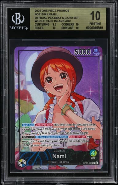 Nami L/(Official Playmat & Card Set -Whole Cake Island Arc-)