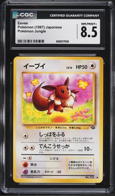 Pokemon Japanese Jungle Eevee #133