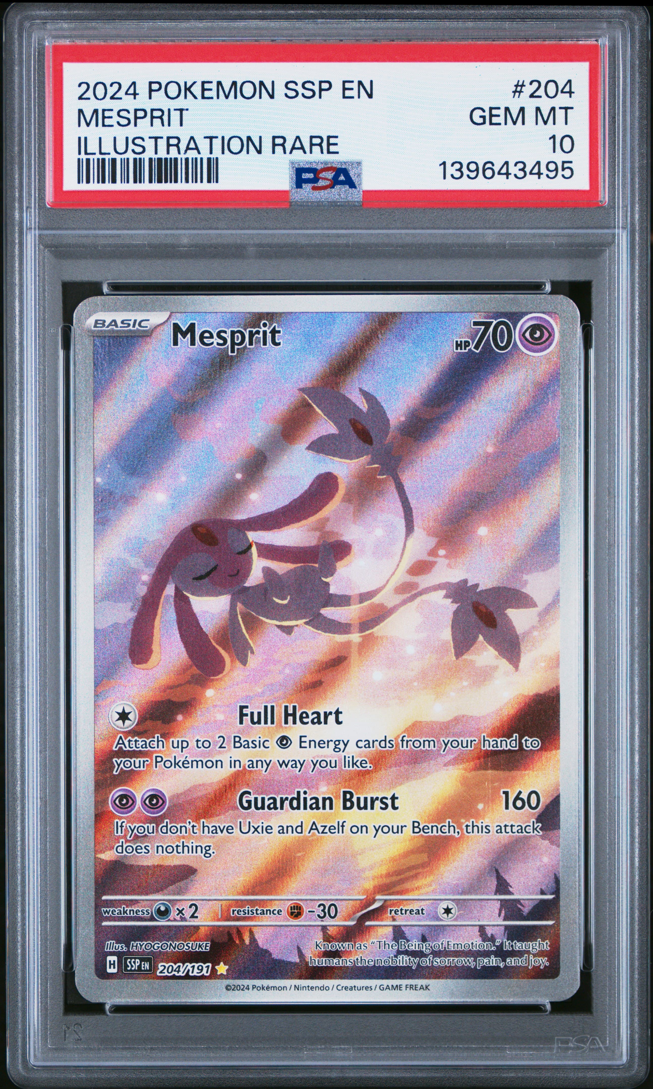 Mesprit Illustration Rare