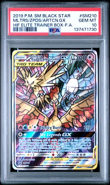 Full Art/Moltres & Zapdos & Articuno GX