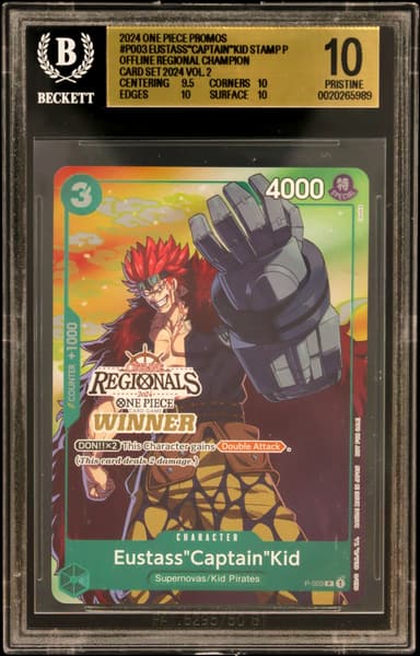 Eustass"Captain"Kid STAMP P/(Offline Regional Champion Card Set 2024 Vol. 2)