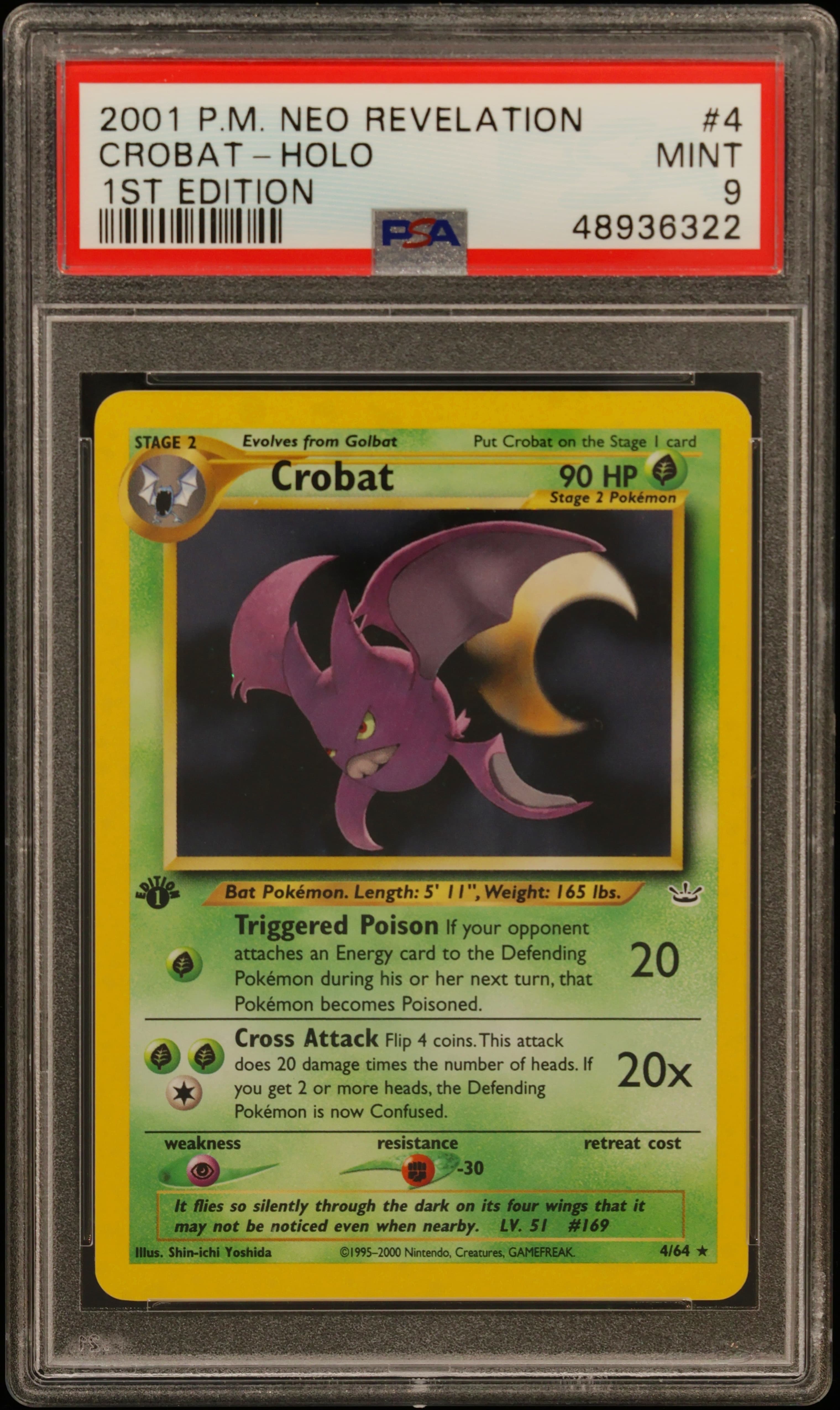Crobat-Holo 1st Edition