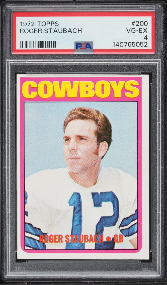 Topps Football Roger Staubach ROOKIE #200