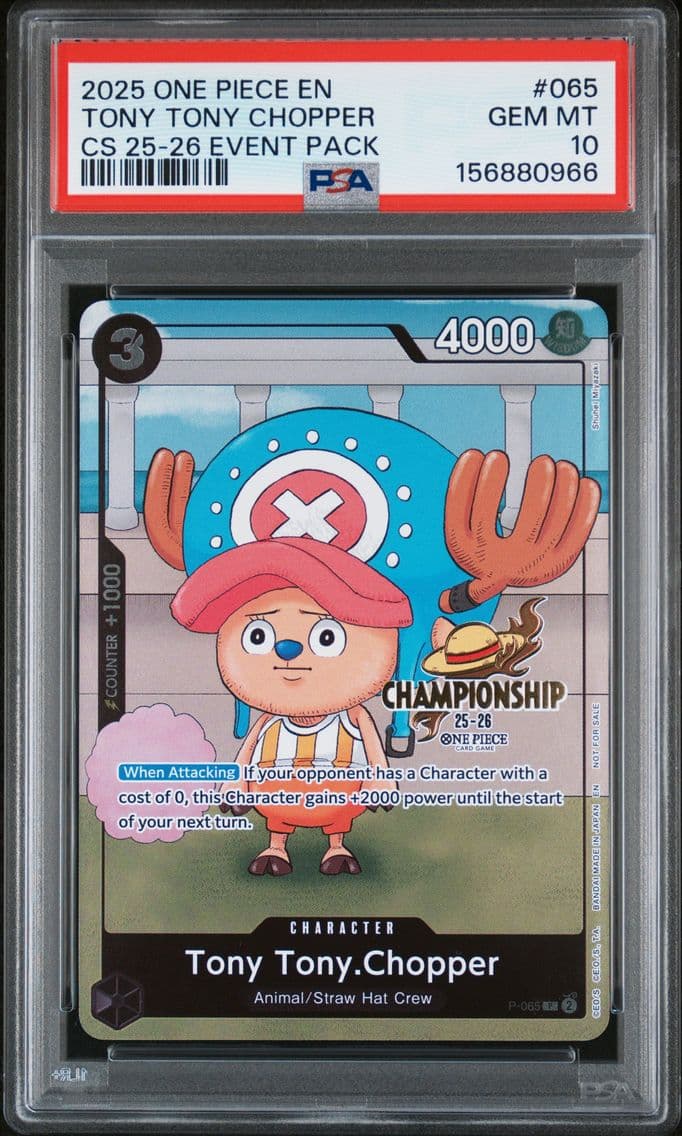 2025 #065 Tony Tony Chopper PSA 
