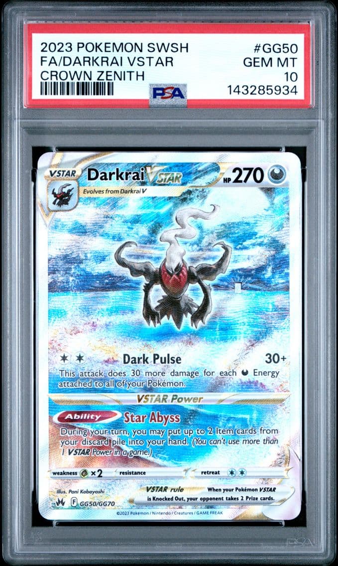 2023 #GG50 Full Art/Darkrai Vsta