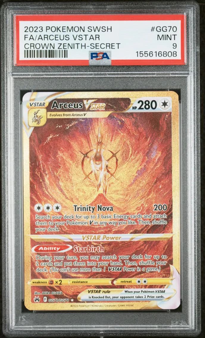 2023 #GG70 Full Art/Arceus Vstar