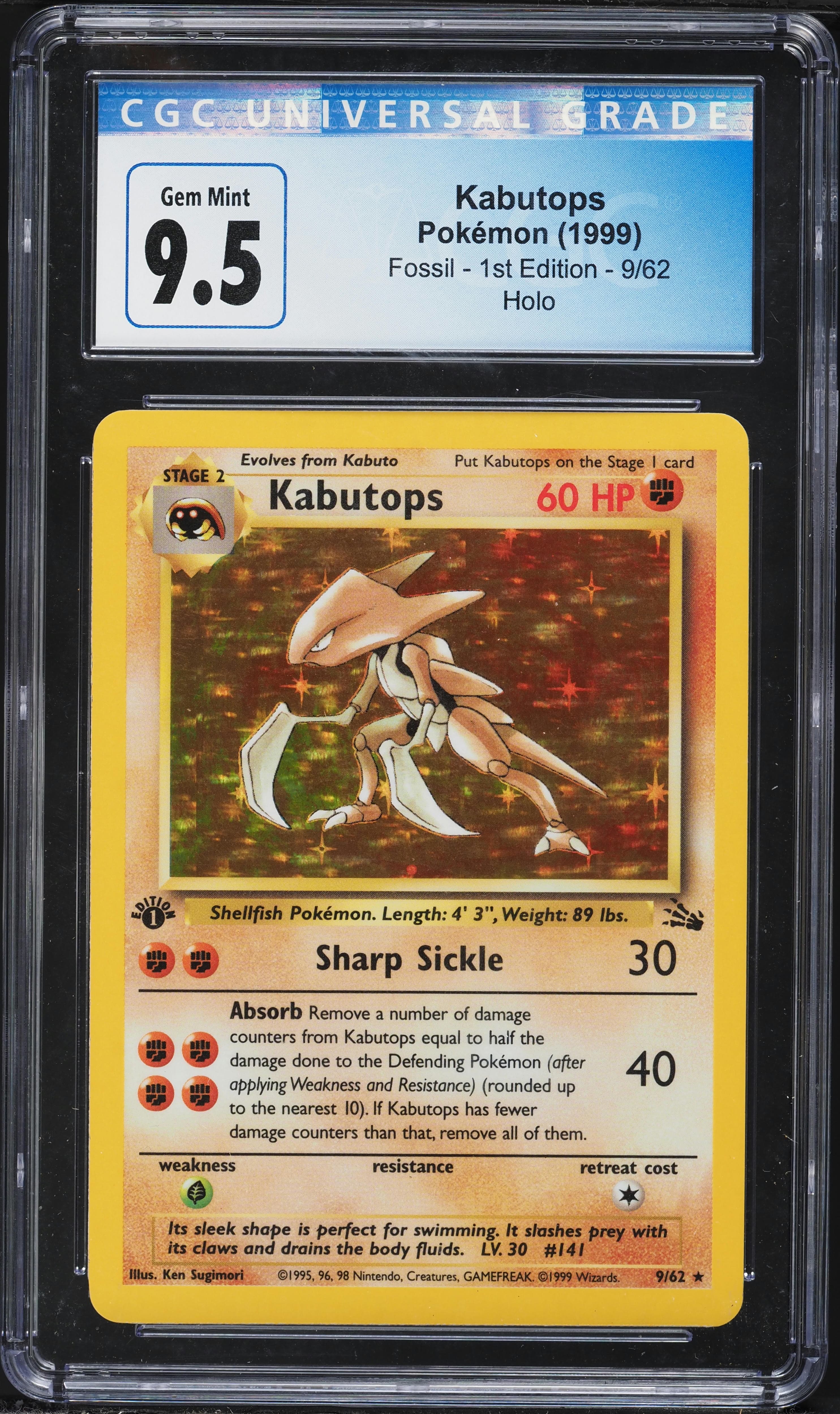 Kabutops-Holo 1st Edition