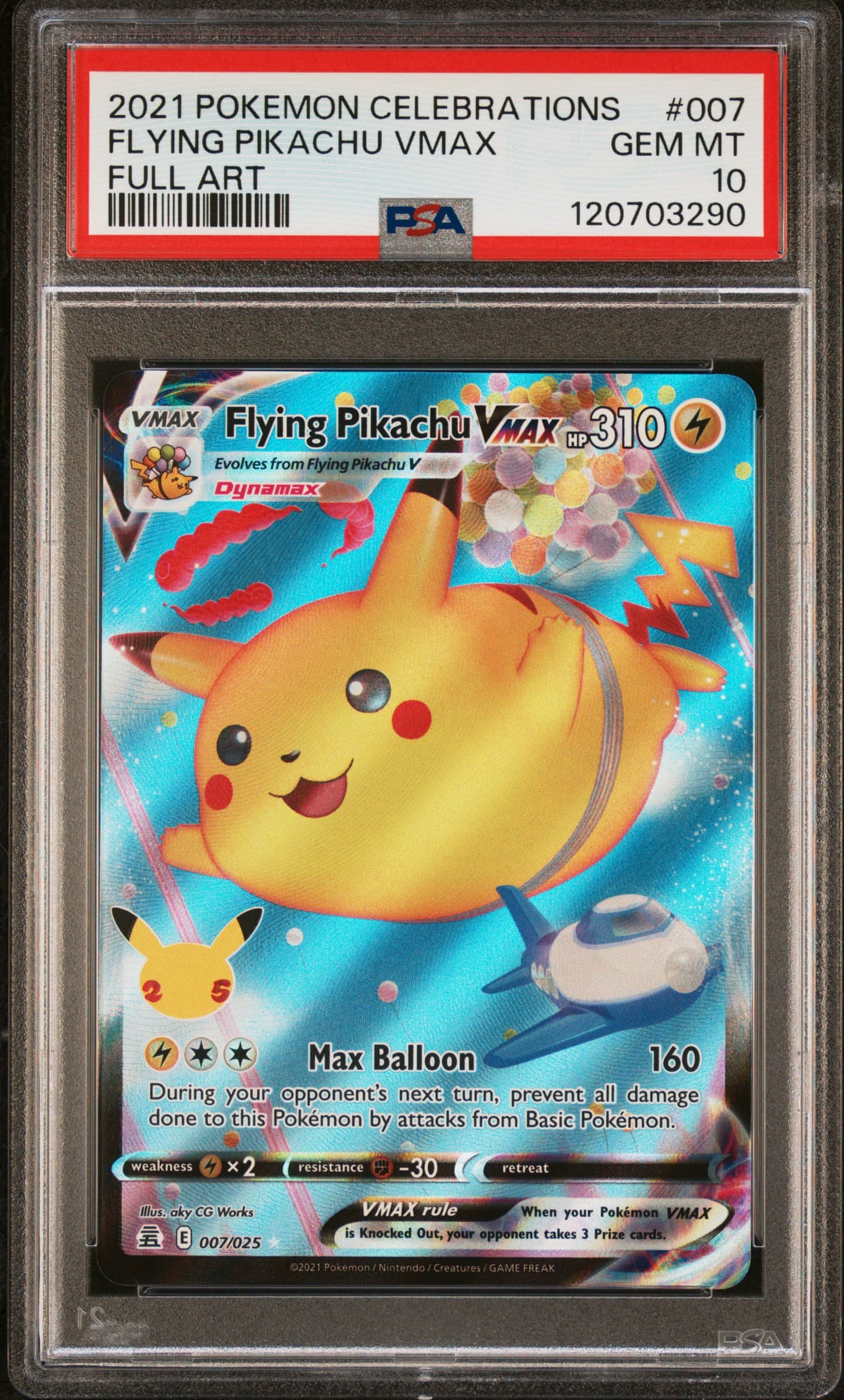 Full Art/Flying Pikachu Vmax