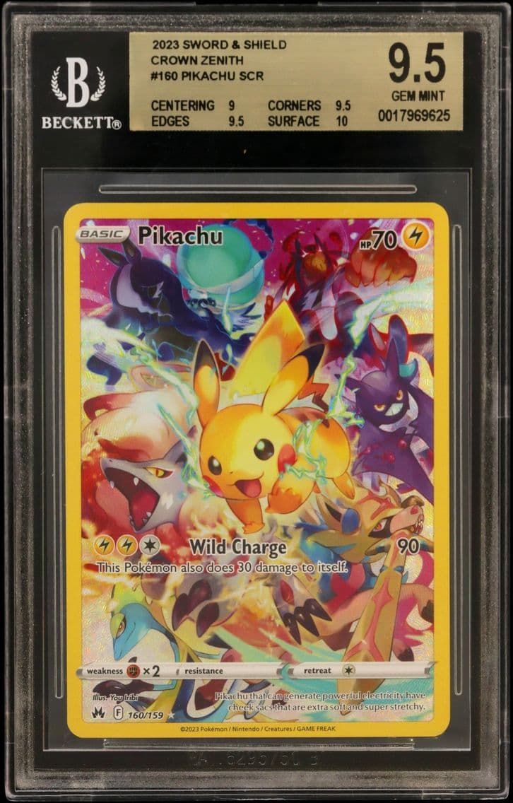 2023 #160 Pikachu SEC BGS 9.5 TC