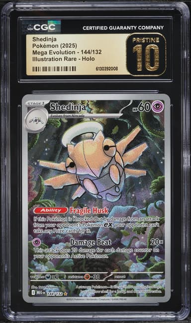 Pokemon Mega Evolution IR Shedinja #144