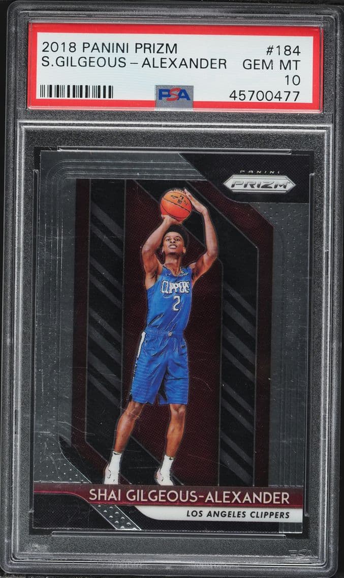 2018 #184 Shai Gilgeous-Alexande