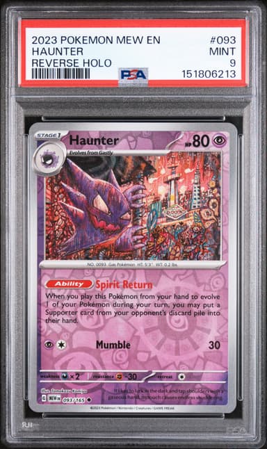 Haunter Reverse Holo