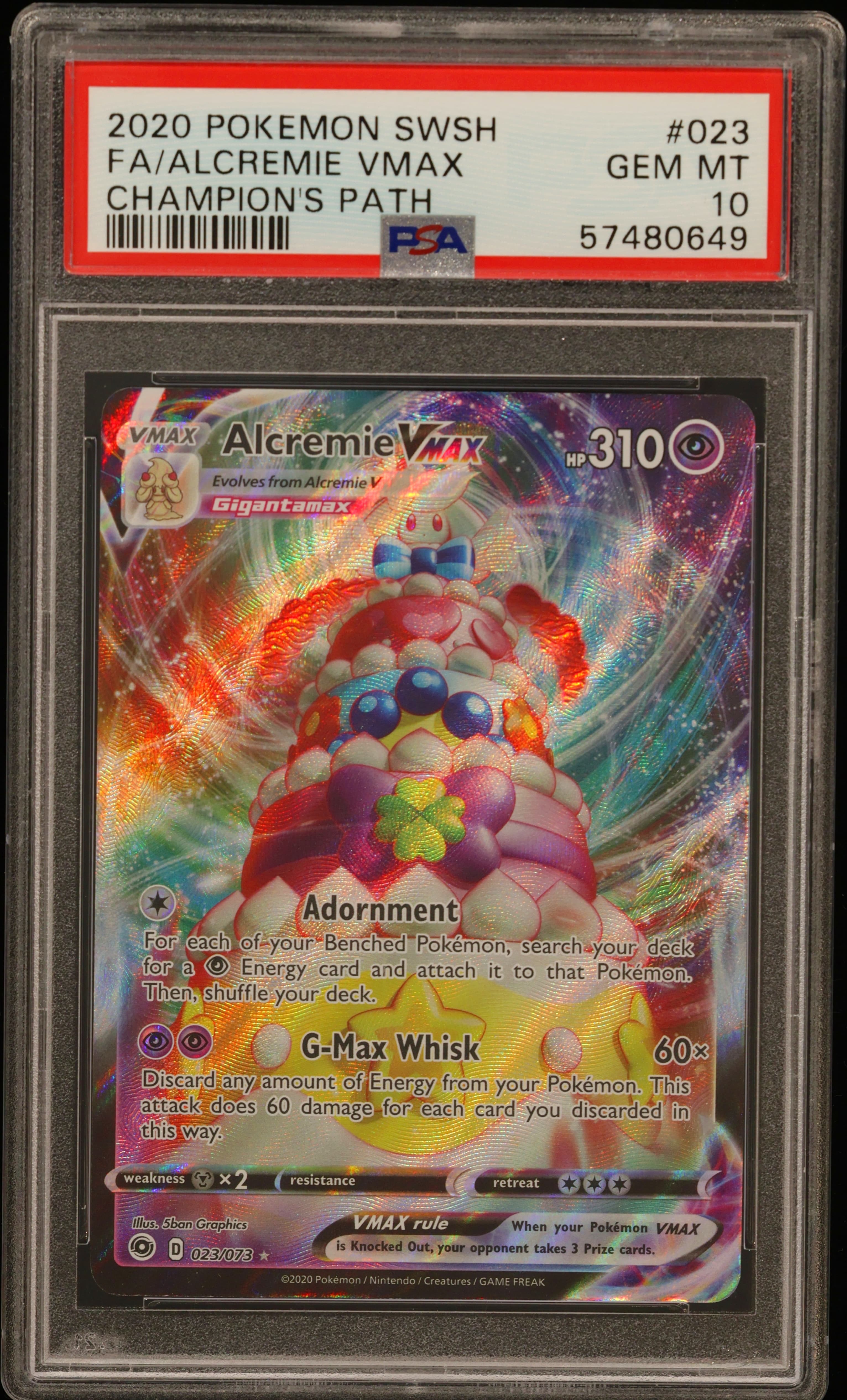 Full Art/Alcremie Vmax