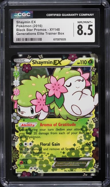 Pokemon XY Promo Generations Elite Trainer Box Holo Shaymin EX #XY148