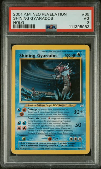 Shining Gyarados-Holo
