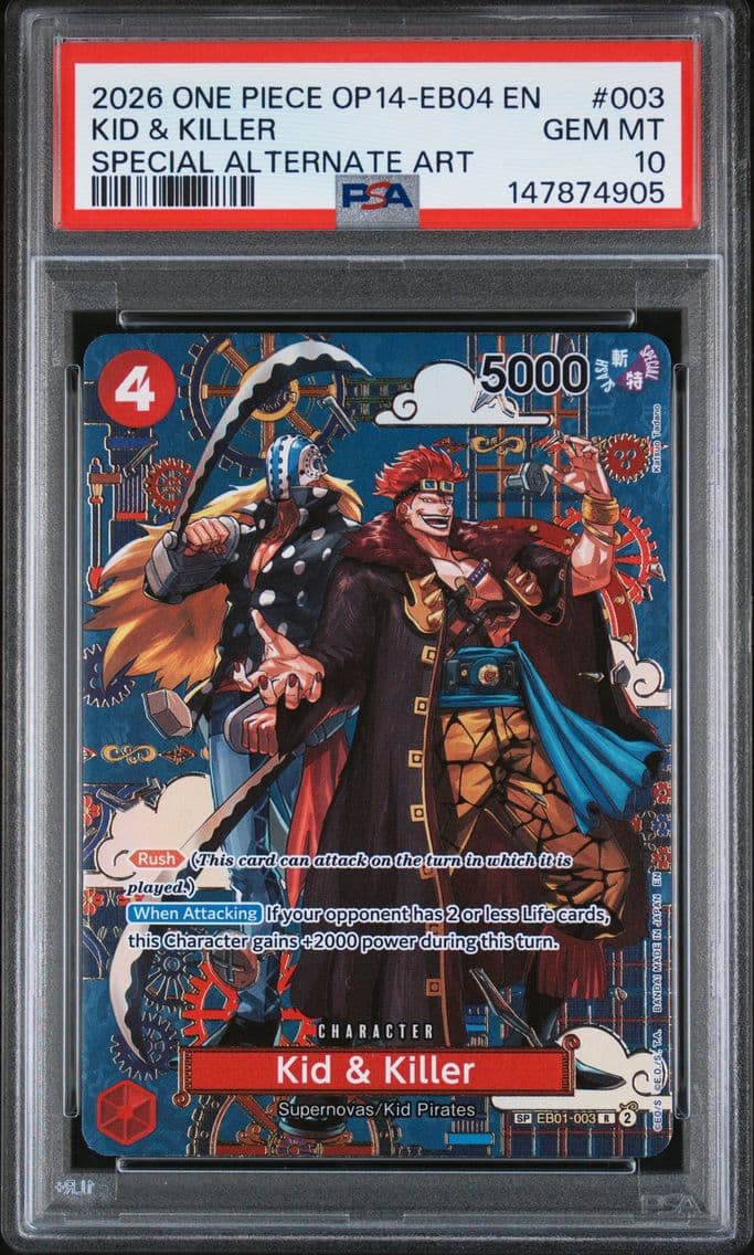 2026 #003 Kid & Killer PSA 10 On
