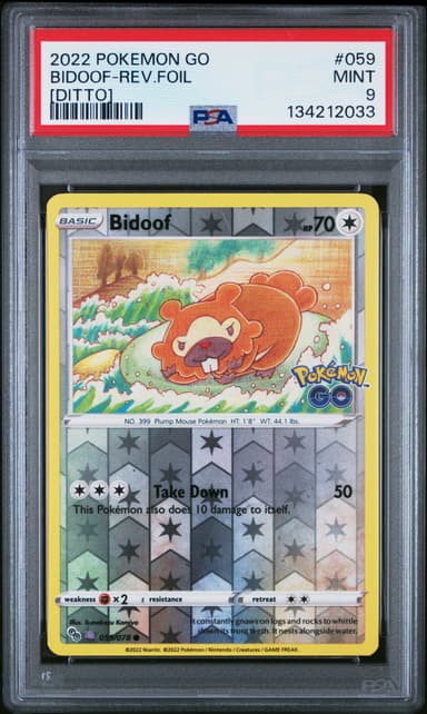 Bidoof-Reverse Foil