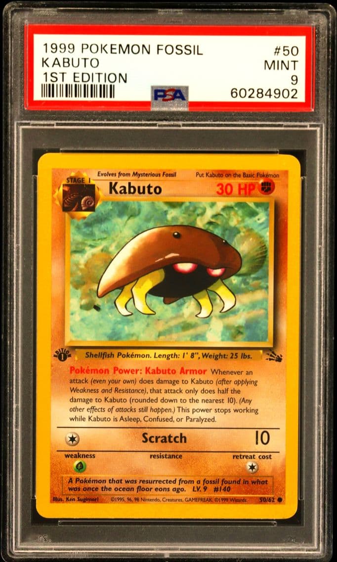 1999 #50 Kabuto 1st Edition PSA 