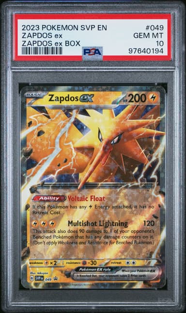 Zapdos EX