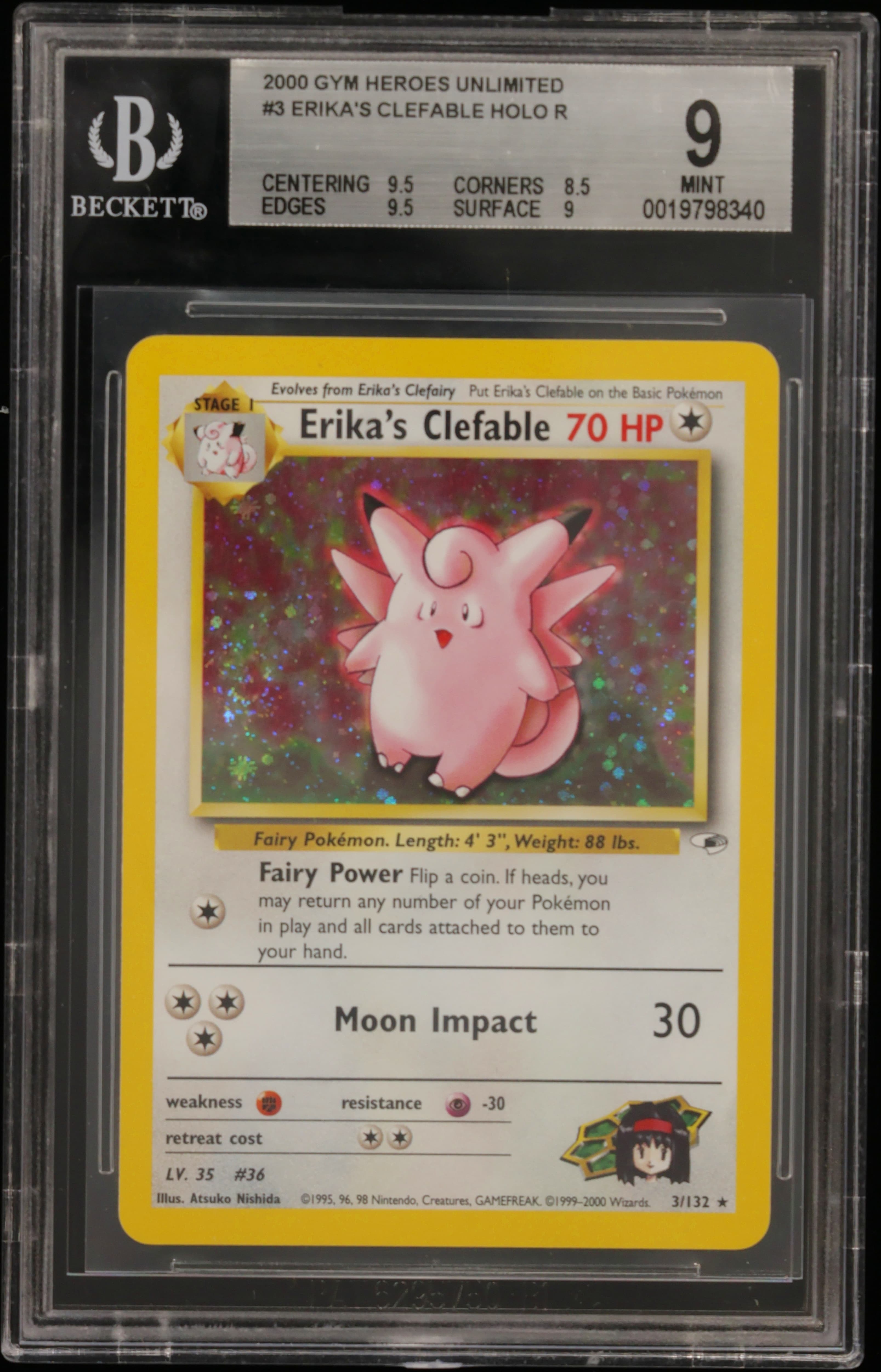Erika's Clefable HOLO R