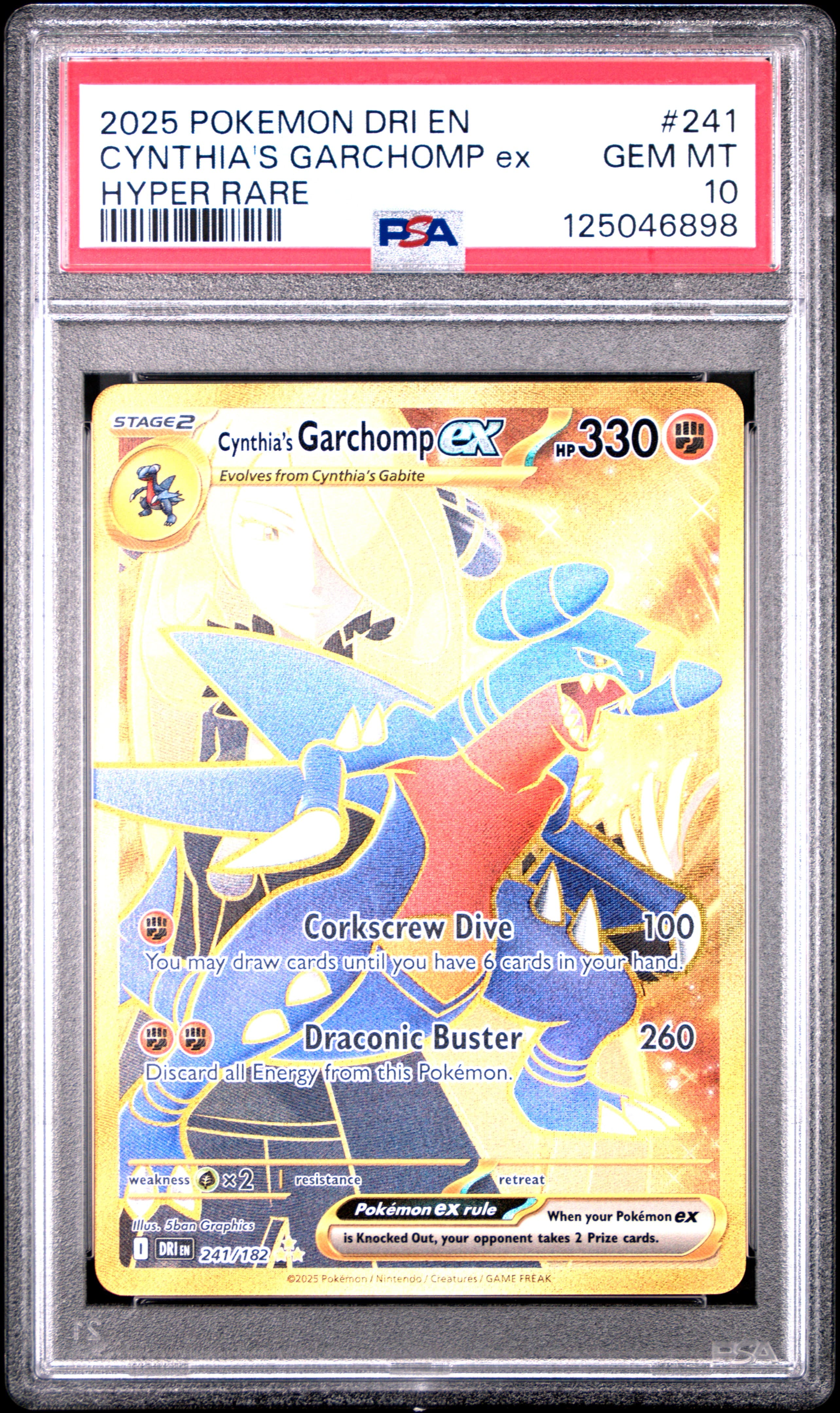 Cynthia's Garchomp EX