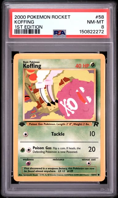 Koffing 1st Edition