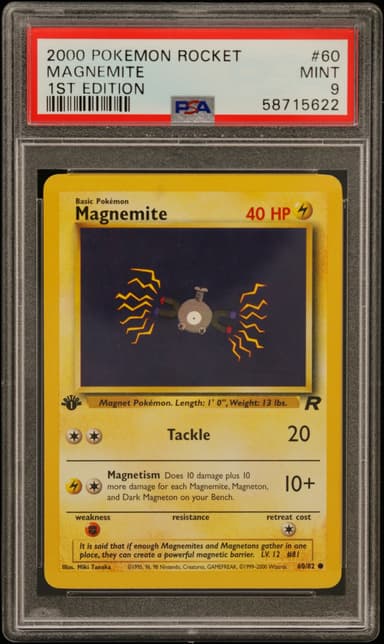 Magnemite 1st Edition