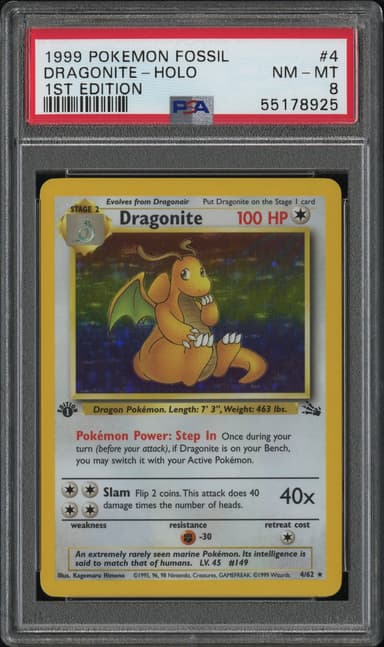 Dragonite-Holo 1st Edition