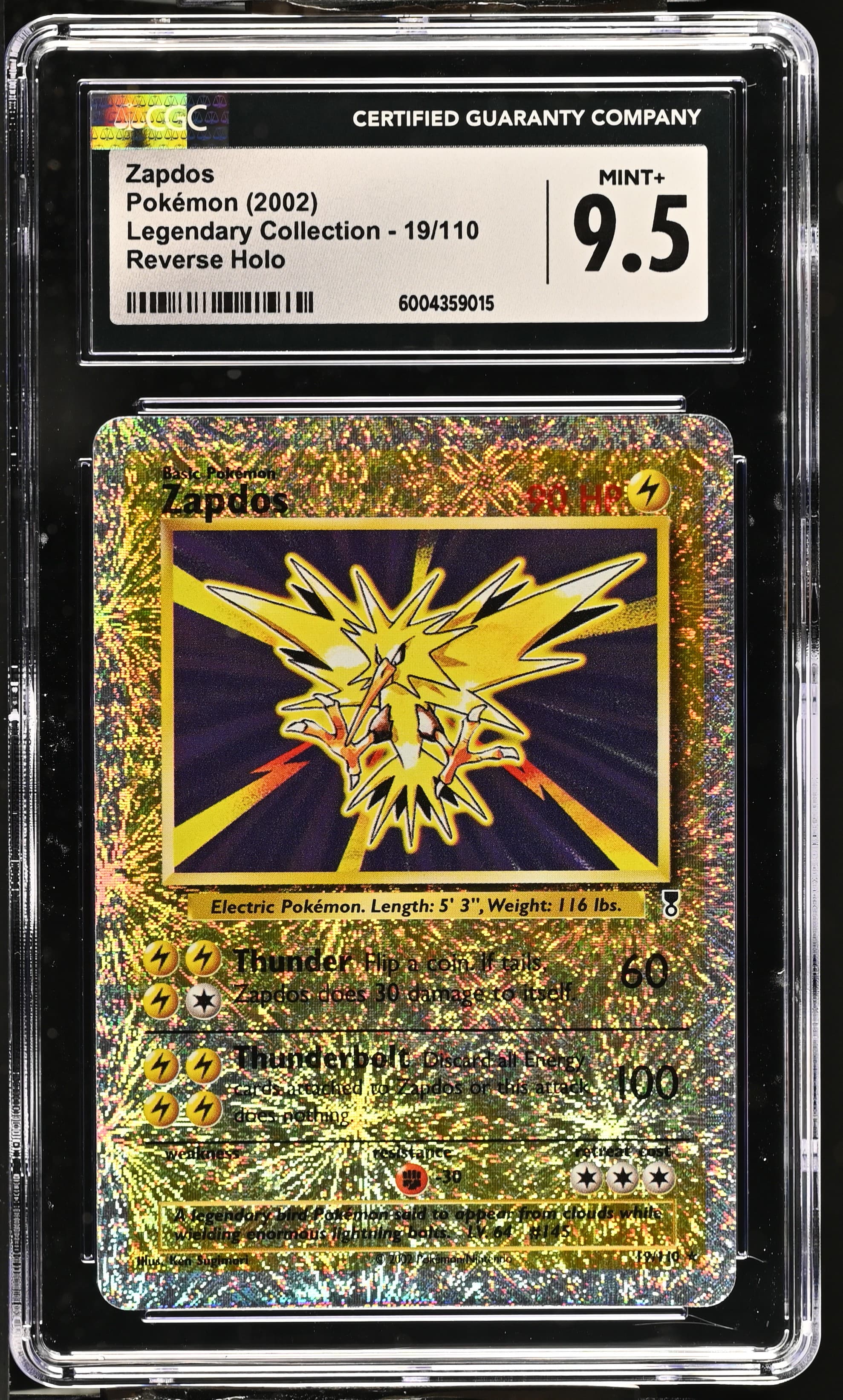 Zapdos Reverse Holo
