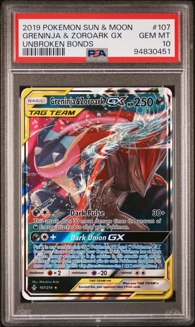 Greninja & Zoroark GX