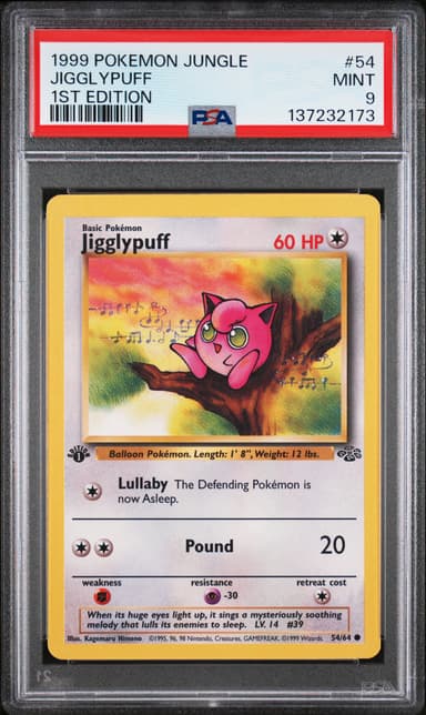 Jigglypuff 1st Edition