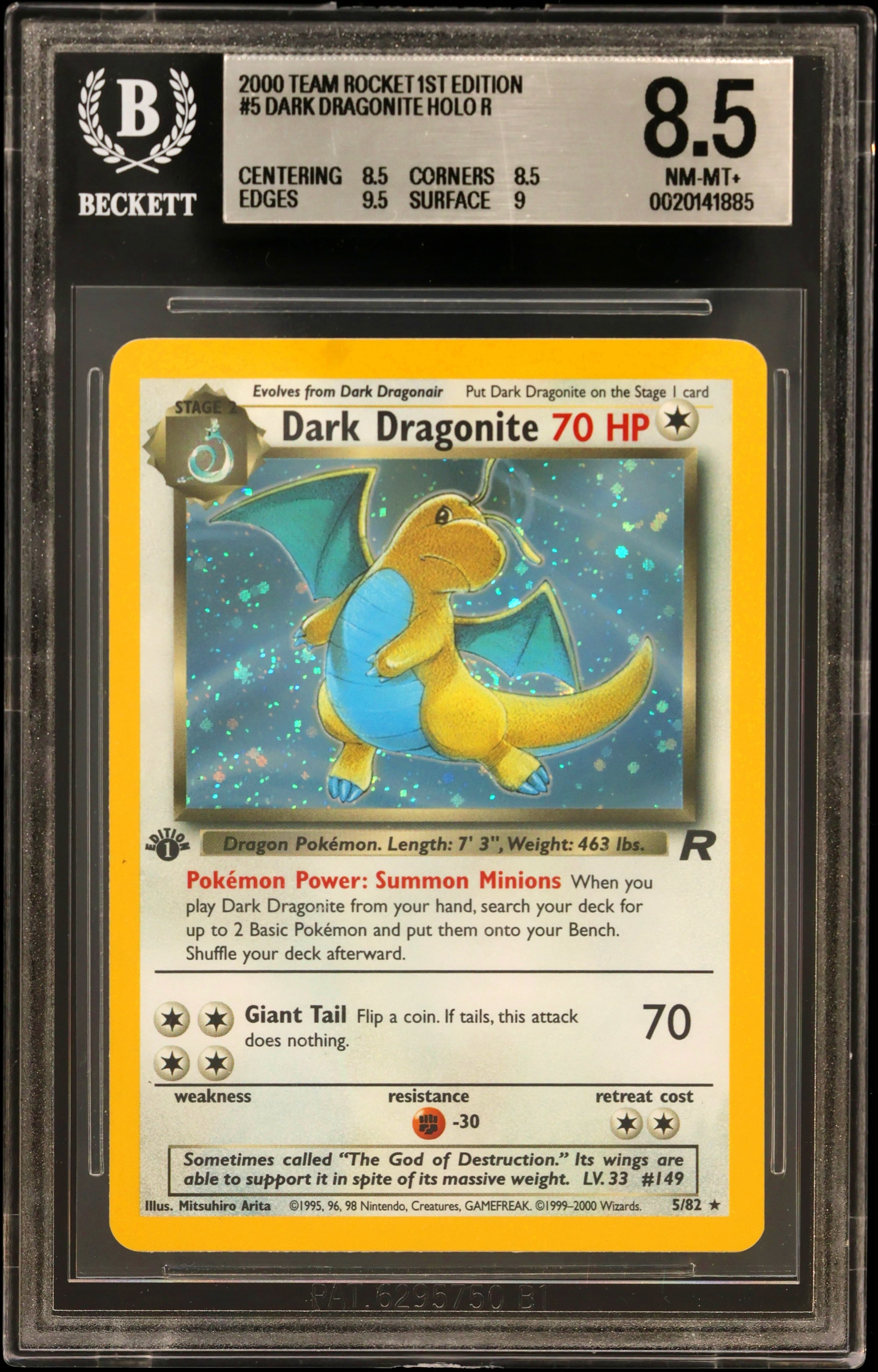 Dark Dragonite HOLO R