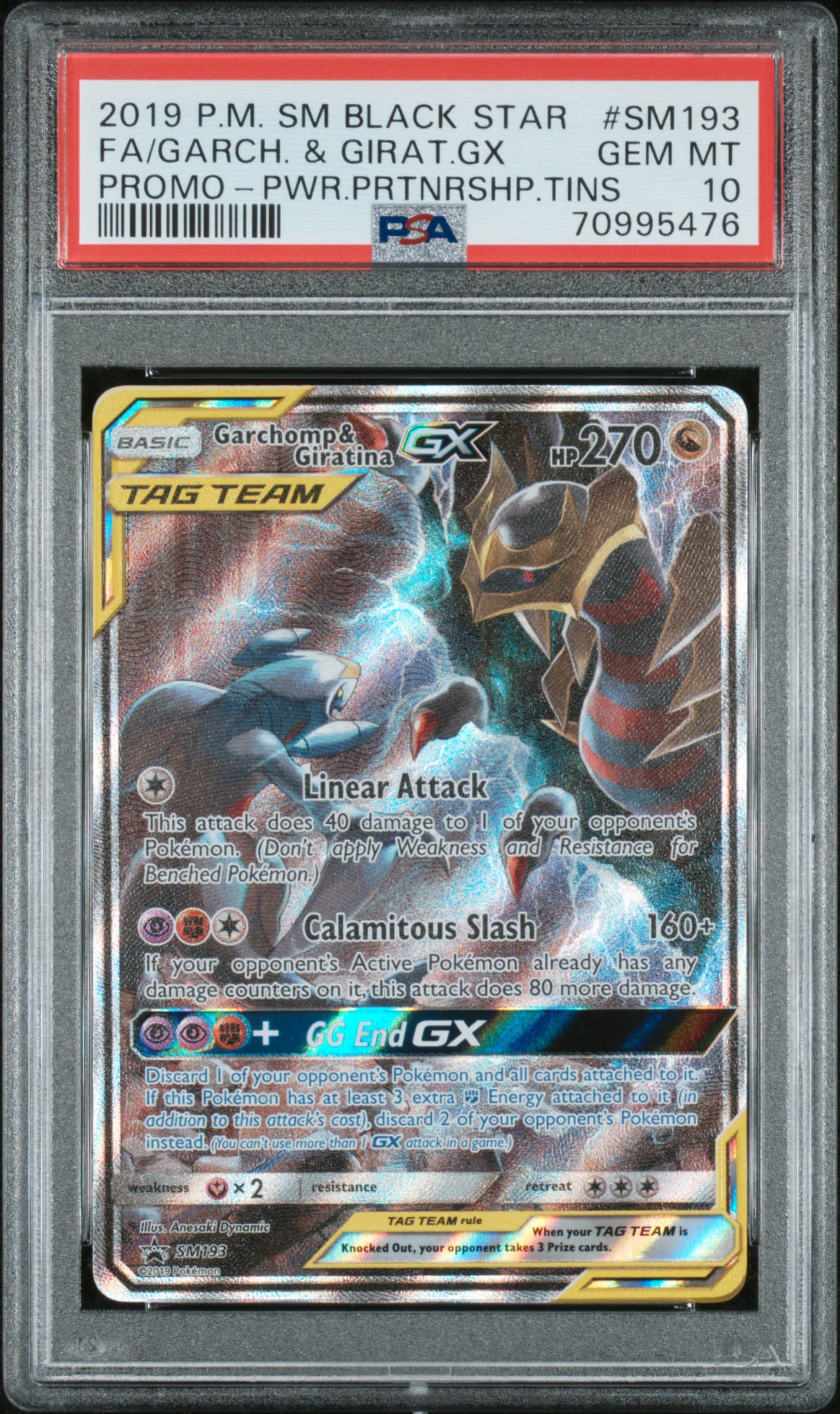 Full Art/Garchomp & Giratina GX