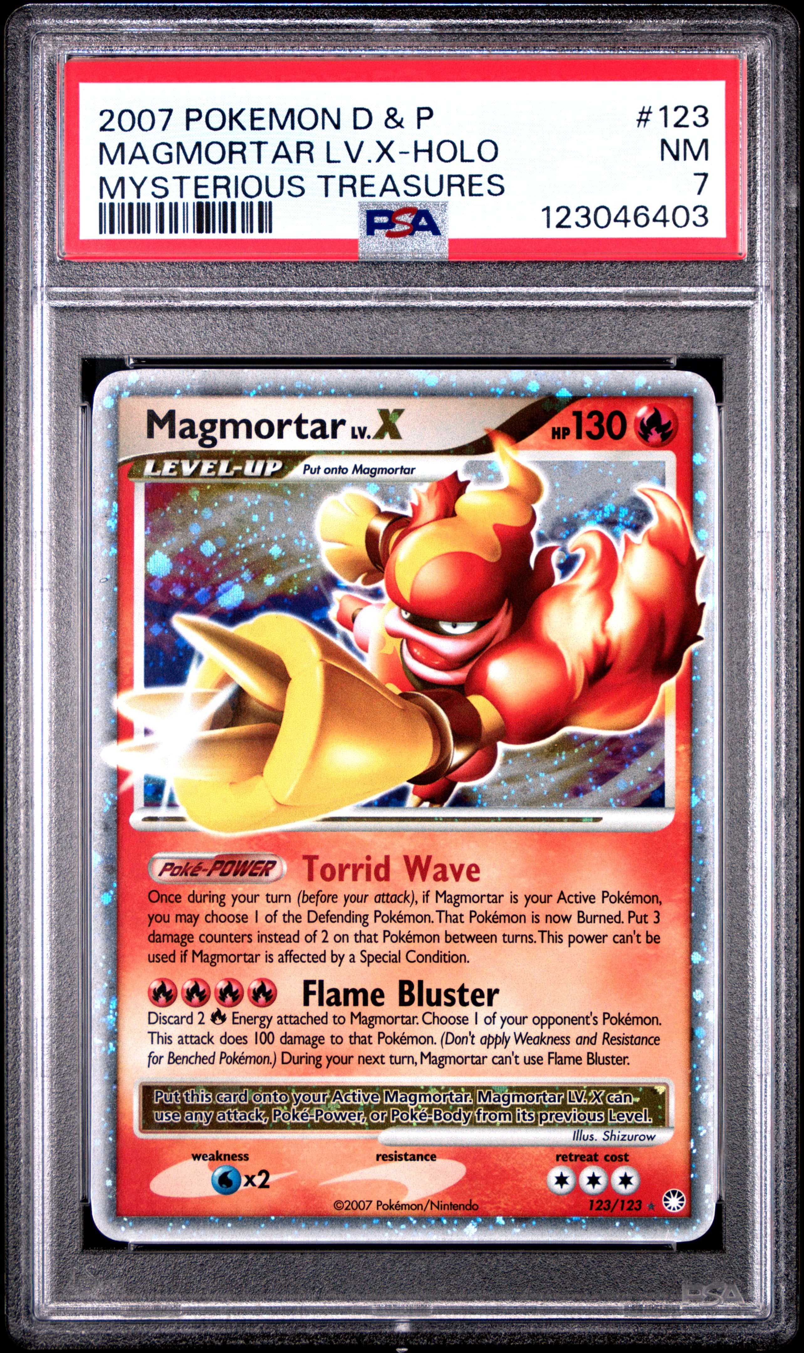 Magmortar LV.X-Holo