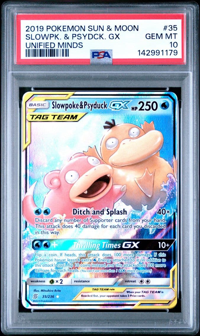 2019 #35 Slowpoke & Psyduck GX P