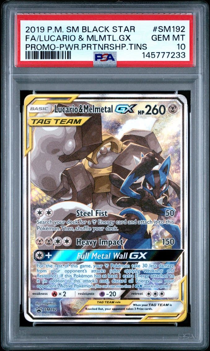 2019 #SM192 Full Art/Lucario & M