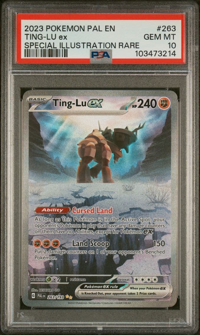 2023 #263 TING-LU EX PSA 10 POKE