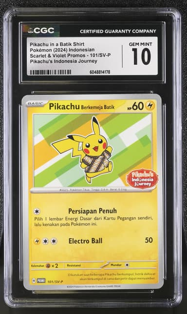 Pikachu in a Batik Shirt