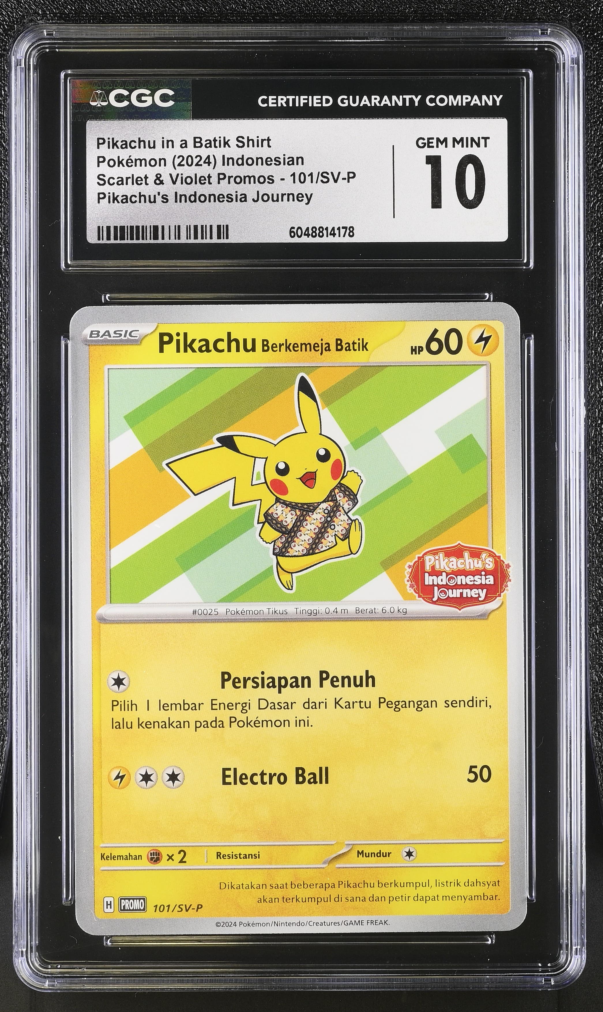 Pikachu in a Batik Shirt