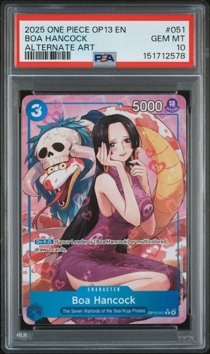 2025 #051 Boa Hancock PSA 10 OP1